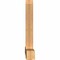 Ekena Millwork Eugene Smooth Timber Gable Bracket, Western Red Cedar, 72"W x 42"H x 5 1/2"D x 5 1/2"F, 14/12 Pitch GBW072X42X0606EUG00SWR - alternate 3